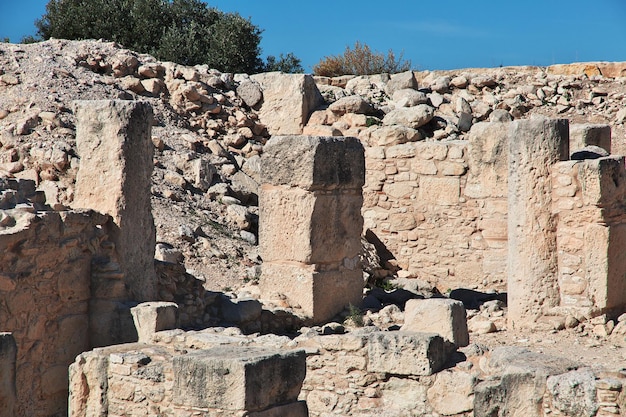 Oude ruïnes van Kourion Cyprus