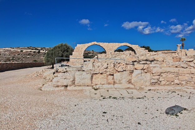 Oude ruïnes van Kourion Cyprus