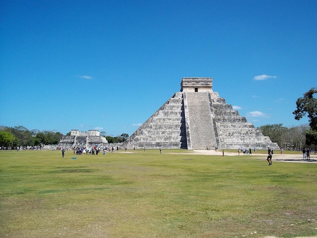 Oude ruïnes van Maya Chichen Itza Yucatan Mexico