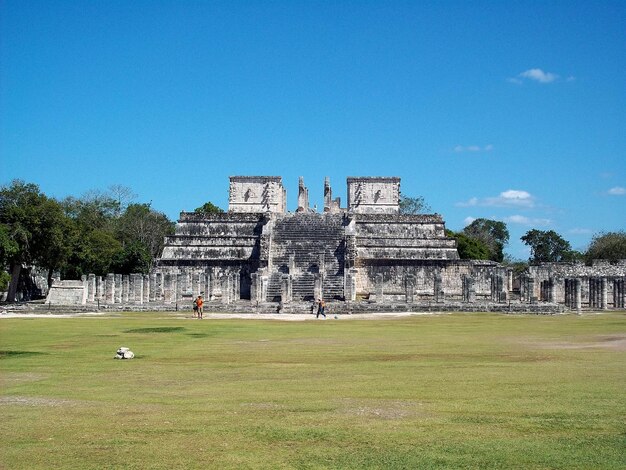 Oude ruïnes van Maya Chichen Itza Yucatan Mexico