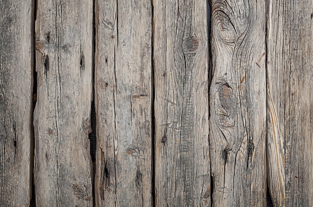 Oude rustieke houten planken met verticaal verouderd hout