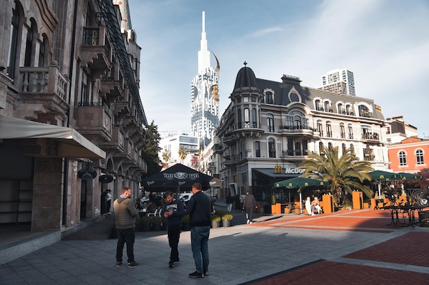 Foto oude stad batumi georgië