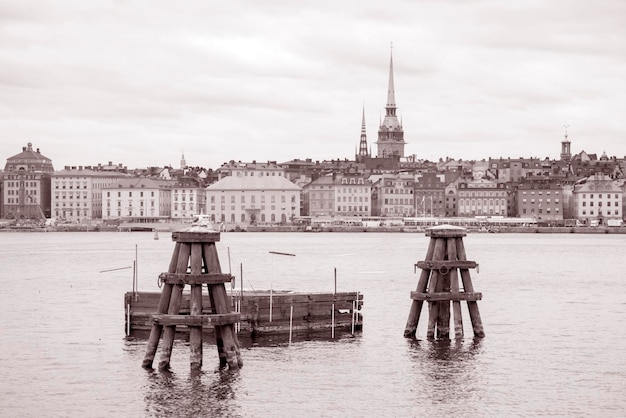 Oude stad in Stockholm, Zweden