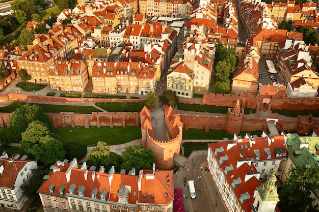 Oude stad in Warschau