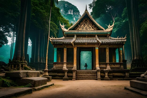 Oude stad Patan in de Kathmandu-vallei in Nepal