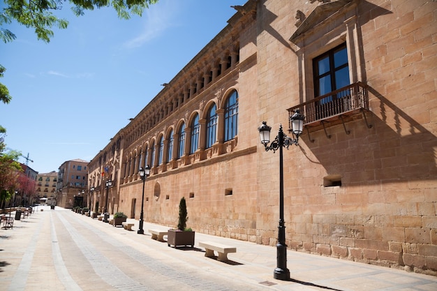 Oude stad Soria stadsbeeld Castilië en Leon Spanje