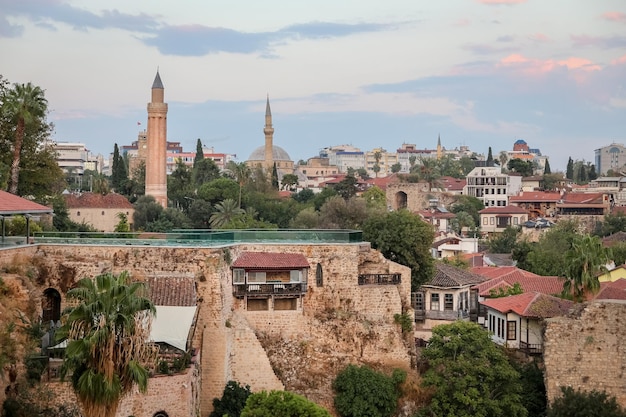 Oude stad van antalya, turkije