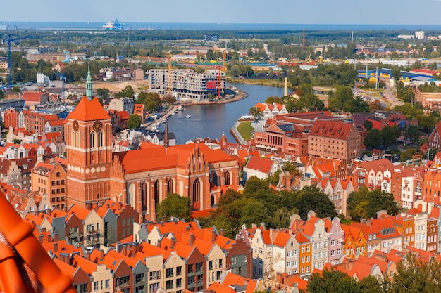 Oude stad van Gdansk, Polen