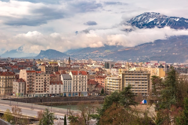 Oude stad van Grenoble Frankrijk