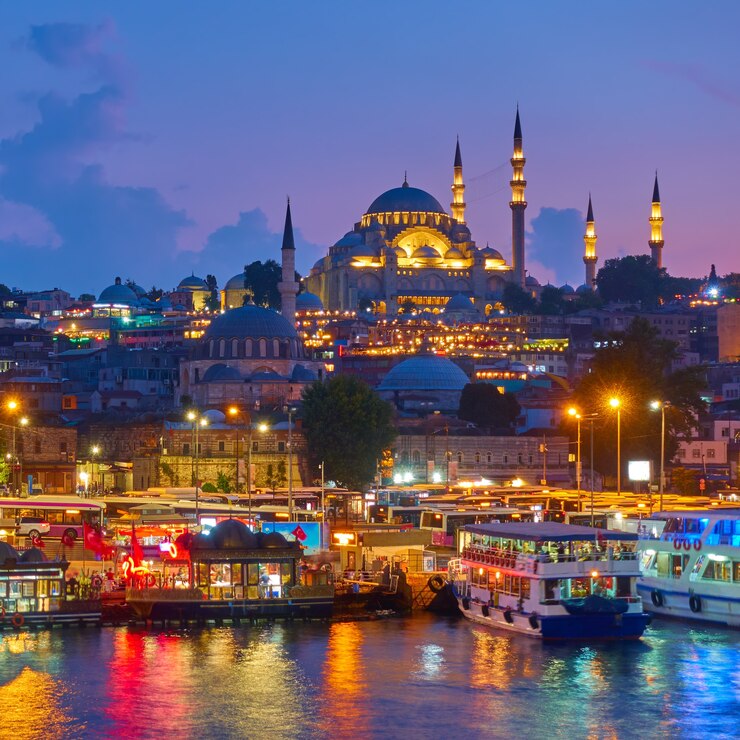 Oude stad van Istanbul - Fatih-district en de Süleymaniye-moskee, Turkije