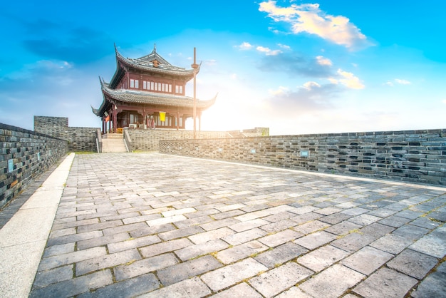 Oude stadsgebouwen in Suzhou