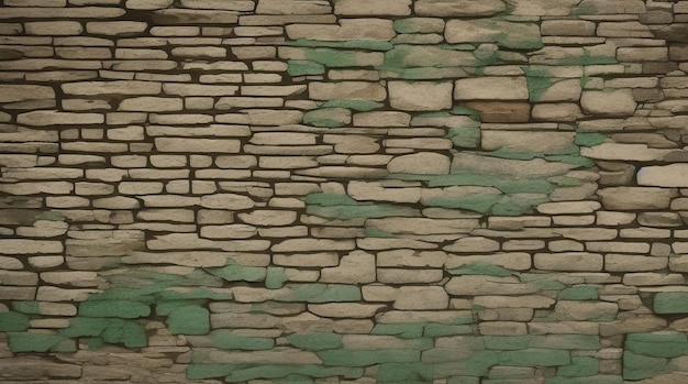Oude stenen bakstenen muur textuur