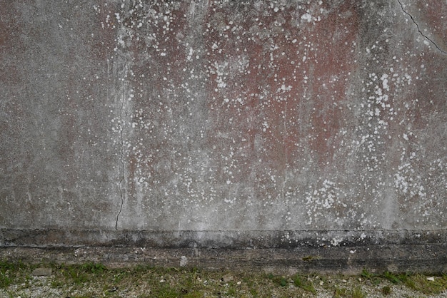 Oude straat gebruikte grunge muur van grijze straat gebouw achtergrond