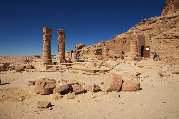 Oude tempel van farao in Jebel Barkal, Soedan