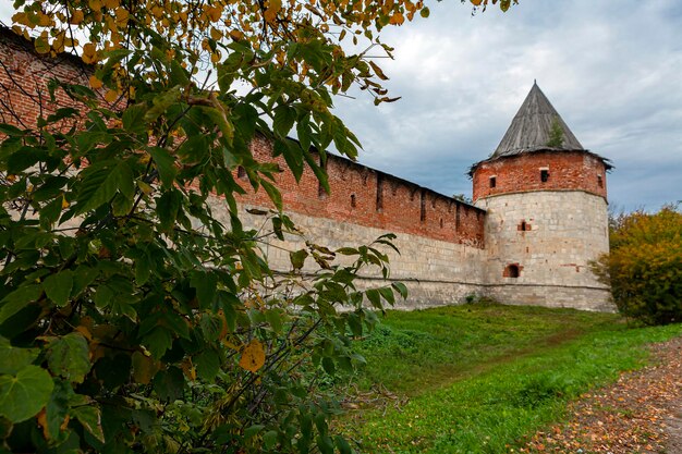 Oude tempels en kloosters van de stad Zaraysk, Rusland