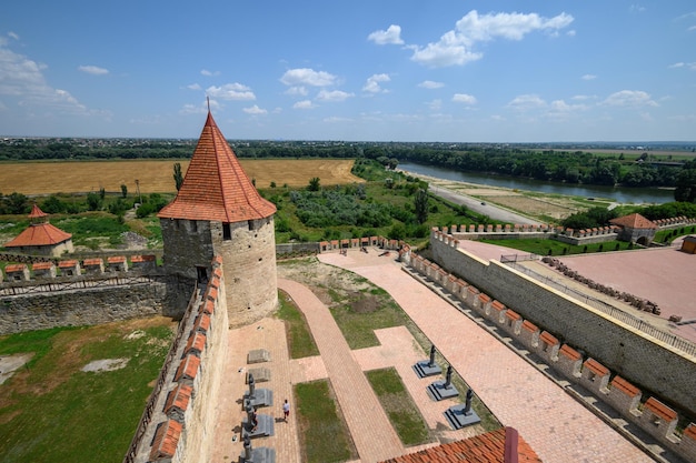 Oude Turkse fortbuiger in Tighina Transnistrië Moldavië