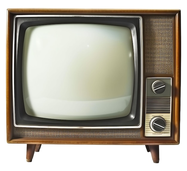 Oude vintage tv