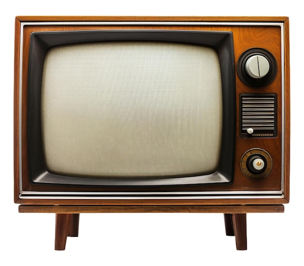 Oude vintage tv