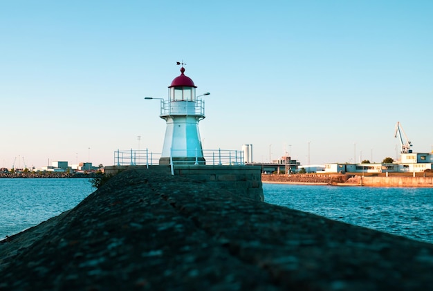 Oude vuurtoren in Malmö