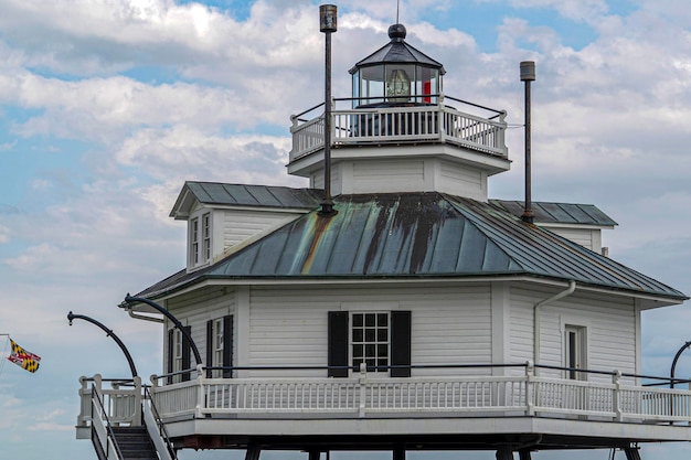 Foto oude vuurtoren van st michales