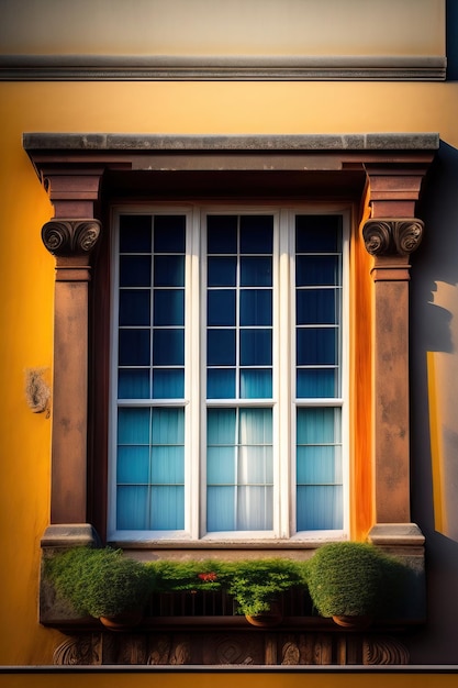 Oude Windows op oud gebouw