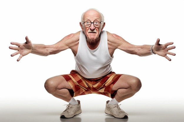 Foto oudere fitnessliefhebbers