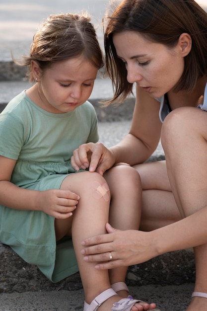 Ouders die kwaliteitstijd met hun kind doorbrengen