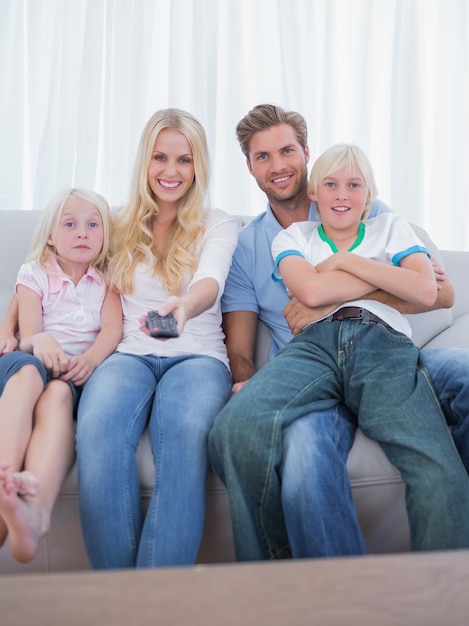 Ouders en kinderen tv kijken