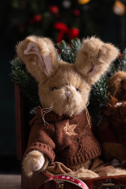 Ouderwetse knuffels voor Kerstmis