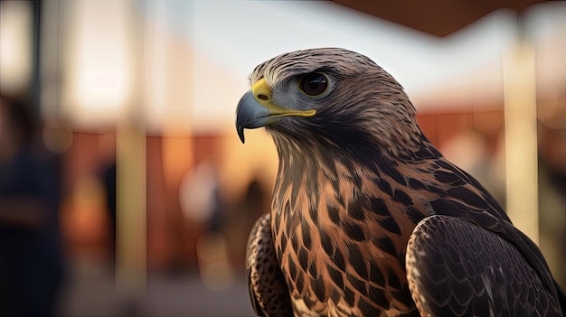 Our bird of prey flight show arena provides a unique opportunity to witness these majestic creatures in action showcasing their agility and grace Generated by AI