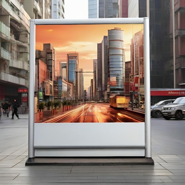 outdoor_advertise_banner_with_city_background ai 생성된