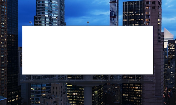 Photo outdoor advertising