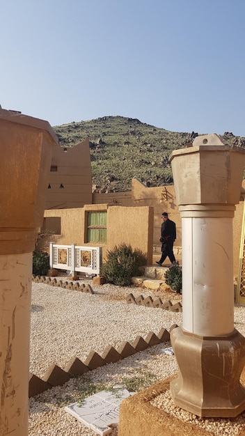 Photo outdoor of arabian architecture