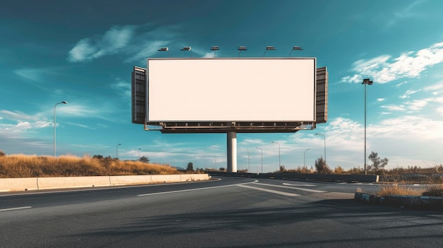 Outdoor billboard mockup