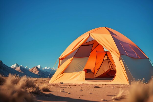 Outdoor camping tent leisure relaxation travel tool field survival rest wallpaper background