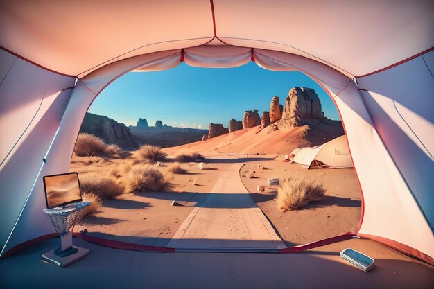 Foto tenda da campeggio all'aperto, tempo libero, rilassamento, strumenti di viaggio, sopravvivenza sul campo, riposo, carta da parati, sfondo