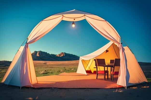 Outdoor camping tent leisure relaxation travel tool field survival rest wallpaper background