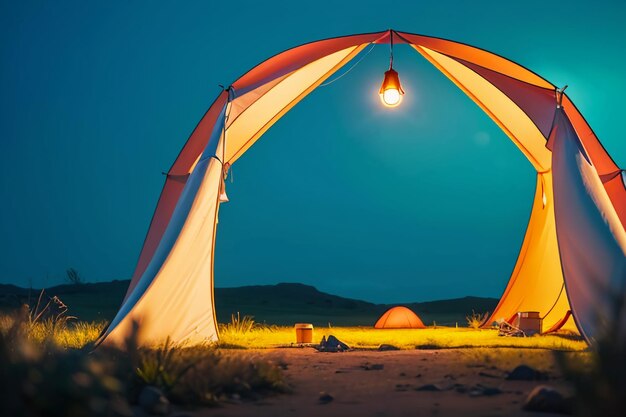 Foto tenda da campeggio all'aperto, tempo libero, rilassamento, strumenti di viaggio, sopravvivenza sul campo, riposo, carta da parati, sfondo