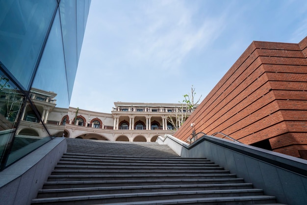 Paesaggio all'aperto della città di tianjin della cina