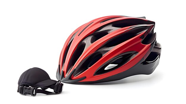 Outdoor cycling helmet and gloves