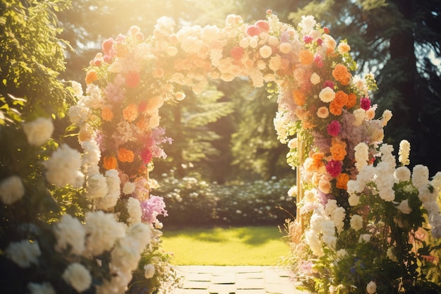 Outdoor Flower Arch