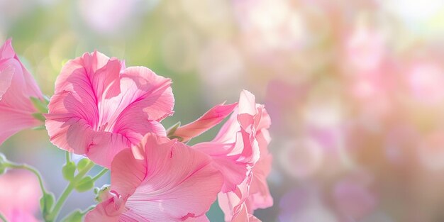 Outdoor Flower Background