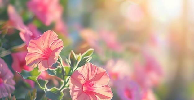 Outdoor Flower Background