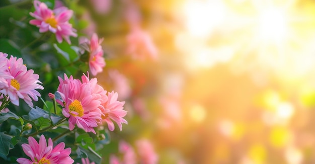 Outdoor Flower Background