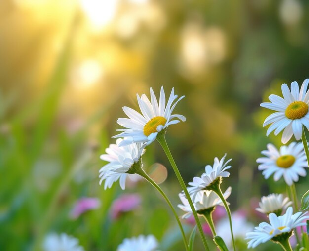 Outdoor Flower Background