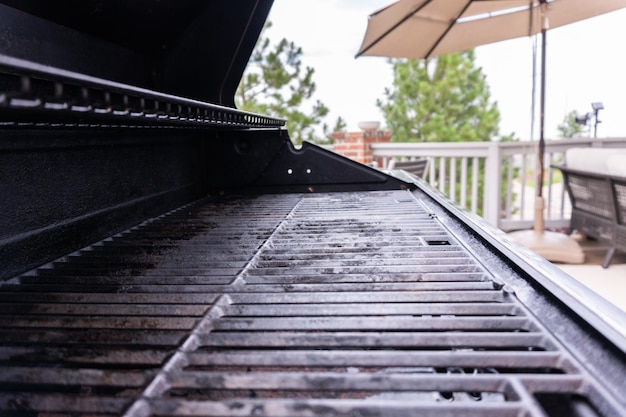 Outdoor gas grill