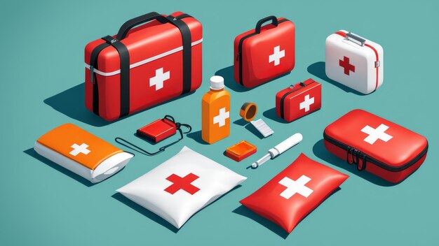 outdoor gear first aid kit element collection