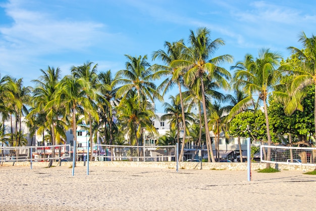 Palestra all'aperto south beach, miami, florida