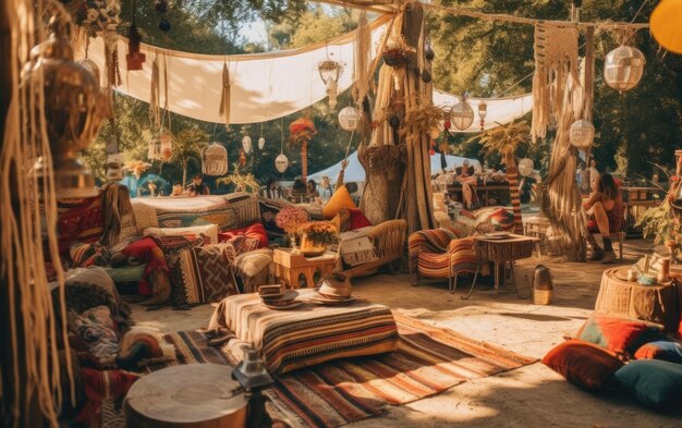 Outdoor muziekfestival Boho Chic Vibes