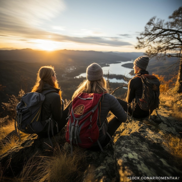 Outdoor New Year Adventure with Friends